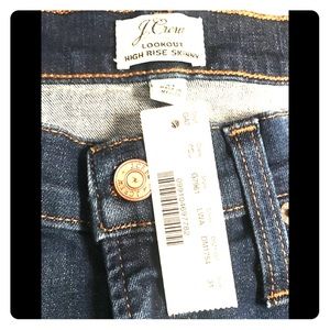 J. Crew Lookout hi-rise skinny jeans
